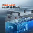VEVOR Industrial Water Chiller, CW-5202, Σύστημα Ψύξης Ψύκτη Νερού με Ενσωματωμένο Συμπιεστή, Χωρητικότητα δοχείου νερού 7L, 18L/min Μέγ. Ρυθμός ροής, για μηχανή ψύξης μηχανής χάραξης λέιζερ CO2