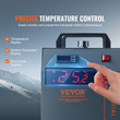VEVOR Industrial Water Chiller, CW-5202, Σύστημα Ψύξης Ψύκτη Νερού με Ενσωματωμένο Συμπιεστή, Χωρητικότητα δοχείου νερού 7L, 18L/min Μέγ. Ρυθμός ροής, για μηχανή ψύξης μηχανής χάραξης λέιζερ CO2