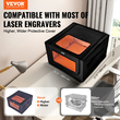 Περίβλημα VEVOR Laser Engraver 31,5 x 31,5 x 19,6&quot; Πυρίμαχο προστατευτικό κάλυμμα