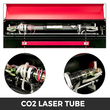 VEVOR 80W Laser Engraver 500x700mm Μηχανή κοπής Laser Engraver CO2 Laser Engraver Διασύνδεση USB για DIY Engraving