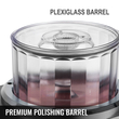 VEVOR KT-185 Magnetic Tumbler 180mm Jewelry Polisher Tumbler and Finisher για Γυάλισμα με ρυθμιζόμενη κατεύθυνση και χρόνο για κοσμήματα