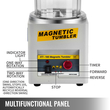 VEVOR KT-185 Magnetic Tumbler 180mm Jewelry Polisher Tumbler and Finisher για Γυάλισμα με ρυθμιζόμενη κατεύθυνση και χρόνο για κοσμήματα