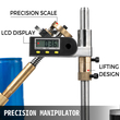 VEVOR Gem Faceting Machine 1800RPM Rock Polisher Lapidary Equipment Jewelry Polisher Gem cutting Machine Lapidary Grinder Polisher Machine with Digital Display and Mechanical Handle for Gem Stone