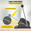 VEVOR Graphic Punch Die Cutter 1-1/4&quot;/32mm Round Punch Die Cutter Χυτοσίδηρος Εγχειρίδιο Graphic Punch Press Button Badge Maker 0,05&quot;/1,5mm πάχος κοπής Γραφικός κόφτης μήτρας με ατσάλινη λεπίδα για την κατασκευή σημάτων