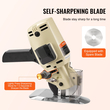 VEVOR Fabric Cutter 250W Electric Rotary Fabric Cutting Machine 1,1&quot; Πάχος