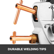 Electric Spot Welder 400v Portable Handheld Welding Tip 2.0 +2.0mm
