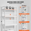 VEVOR Over the Toilet Storage ράφι μπάνιου 3 επιπέδων, οργάνωση Space Saver