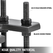 Μηχάνημα κοπής δέρματος VEVOR 280x140mm Χειροκίνητο Die Cutter Heavy Duty Δερμάτινη ανάγλυφη μηχανή Χειροπρεσών Mold Mold Leather Die cut Leather Craft Machine κοπής για διάφορα υλικά