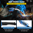 VEVOR Mig Welding Gun 250Amp 15Ft, κατάλληλο για Torch Welder Gun Miller Welding Gun M-25 Welding Torch Stinger Εφαρμογή αντικατάστασης για Miller M-25 Αριθμός εξαρτήματος 169598 fit 0.030&quot;-0.035&quot; Σύρμα