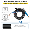 VEVOR Mig Welding Gun 250Amp 15Ft, κατάλληλο για Torch Welder Gun Miller Welding Gun M-25 Welding Torch Stinger Εφαρμογή αντικατάστασης για Miller M-25 Αριθμός εξαρτήματος 169598 fit 0.030&quot;-0.035&quot; Σύρμα