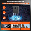 VEVOR MIG Welder 200 Amp MIG LIFT TIG Arc Welder 3 in 1 Welder Welding Machine 220V TIG Welder Lift ARC Welder MMA Stick IGBT DC Inverter Welder Digital Display Combo Welding Machine