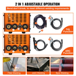 VEVOR TIG-200C, 200 Amp TIG/MMA ARC 2-in-1 Welder HF IGBT DC Inverter Welding Machine για συγκόλληση χάλυβα, τιτανίου και κραμάτων χαλκού