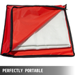 Κουβέρτα συγκόλλησης VEVOR 8 x 10 FT Κουβέρτα Fiberglass Heavy-Duty κουβέρτα επιβραδυντικά πυρκαγιάς για εύκολο κρέμασμα και προστασία από σπινθήρες και πιτσιλίσματα