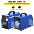 VEVOR 60 Amp Plasma Cutter Arc Dual Voltage 220V Plasma Cutting Machine 12mm (0,4 Inch) Cutting Portable Plasma Welder IGBT Inverter Digital Plasma Welding Machine