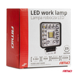 ΠΡΟΒΟΛΕΑΣ ΕΡΓΑΣΙΑΣ ΤΕΤΡΑΓΩΝΟΣ LED 96W 9-36V 8.000lm 6.500K AWL61 AMIO - 1 ΤΕΜ.