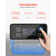 Ενσωματωμένη παγομηχανή VEVOR Undercounter Ice Maker 80 Lbs/ημέρα με αναστρέψιμη πόρτα