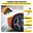 VEVOR Modular Rubber Speed ​​Bump Driveway Cable Protector Ramp 3,3 Feet Σετ 2