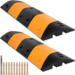 VEVOR Modular Rubber Speed ​​Bump Driveway Cable Protector Ramp 3,3 Feet Σετ 2