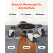 VEVOR Furniture Dolly Heavy Duty Furniture Mover με 5 τροχούς Χωρητικότητα 1200 λίβρες