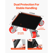 VEVOR Furniture Dolly Heavy Duty Furniture Mover με 5 τροχούς Χωρητικότητα 1200 λίβρες