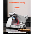 VEVOR Meat Slicer 180W 10 ιντσών Electric Deli Food Slicer for Meat Bread Cheese