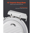 VEVOR Meat Slicer 180W 10 ιντσών Electric Deli Food Slicer for Meat Bread Cheese