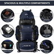 Σακίδιο πλάτης ορειβατικό - 913 - 90L - 221257 - Dark Blue