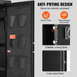 VEVOR 10-12 Rifles Gun Safe Rifle Θυρίδα ασφαλείας με κλειδαριά ψηφιακό πληκτρολόγιο αφαιρούμενο ράφι