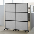 VEVOR Acoustic Room Divider Partition Panel Screen Privacy 2 Pack Ανοιχτό γκρι
