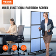 VEVOR Acoustic Room Divider Partition Panel Screen Privacy 2 Pack Indigo Blue