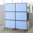 VEVOR Acoustic Room Divider Partition Panel Screen Privacy 2 Pack Indigo Blue