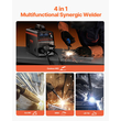 VEVOR MIG Welder 160A Welding Machine 4-in-1 Gas/Flux Core MIG/Stick/Lift TIG