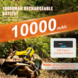 VEVOR USB Super Bright Επαναφορτιζόμενος Φακός Προβολέας 1000.000LM
