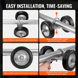 VEVOR Sliding Gate Kit 6&quot; Εξοπλισμός κυλιόμενου βαρέως τύπου για πόρτα φορτίο 600 lbs