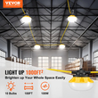 VEVOR 100FT Construction String Lights 100W 10000LM Connectable Αδιάβροχο