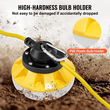 VEVOR 100FT Construction String Lights 100W 10000LM Connectable Αδιάβροχο