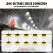 VEVOR 100FT Construction String Lights 100W 10000LM Connectable Αδιάβροχο