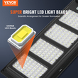 VEVOR 400W Solar Light Street, 800LM, LED Solar Flood Lights Outdoor with Infrared Remote Control, IP66 Αδιάβροχη Ασφάλεια Solar Motion Light Sensor for Garden Yard Home Path Γκαράζ Χώρος στάθμευσης
