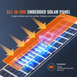 VEVOR 400W Solar Light Street, 800LM, LED Solar Flood Lights Outdoor with Infrared Remote Control, IP66 Αδιάβροχη Ασφάλεια Solar Motion Light Sensor for Garden Yard Home Path Γκαράζ Χώρος στάθμευσης