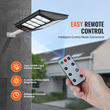 VEVOR 2PCS 800W LED Solar Light Street 1400LM Solar Motion Lamp Outdoor