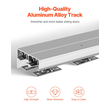 VEVOR Bypass Door Hardware 6ft Bypass Closet Door Track Kit για σύστημα 2 θυρών
