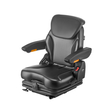 VEVOR Forklift Seat Fold Down Tractor Seat Suspension Ρυθμιζόμενη πλάτη και προσκέφαλο