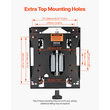 VEVOR Universal Seat Suspension Kit χωρίς συρόμενη ράγα που ταιριάζει στο τρακτέρ χορτοκοπτικής μηχανής