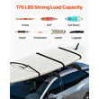 VEVOR Soft Roof Rack Pads 31,5&quot; Universal Car Roof Rack Pad 176LBS Loading