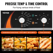 VEVOR Commercial Electric Fryer Deep Fryer Countertop Deep Fryer 9Qt /8,5 L