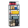 Ράφια αποθήκευσης VEVOR 16&quot; D x 32&quot; Π x 72&quot; Υ 5 επιπέδων Ράφια αποθήκευσης γκαράζ