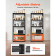 Ράφια αποθήκευσης VEVOR 18&quot; D x 32&quot; Π x 72&quot; Υ 5 επιπέδων Ράφια αποθήκευσης γκαράζ