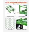 VEVOR Steel Garden Cart 1200lbs Χωρητικότητα Heavy Duty Wagon Cart 13in Tires