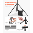 VEVOR Backdrop Stand Background Stand Kit με 2 τρίποδο για Party &amp; Photo Studio