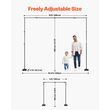 VEVOR Backdrop Stand Background Stand Kit 8,5 x 10 ft για Party &amp; Photo Studio